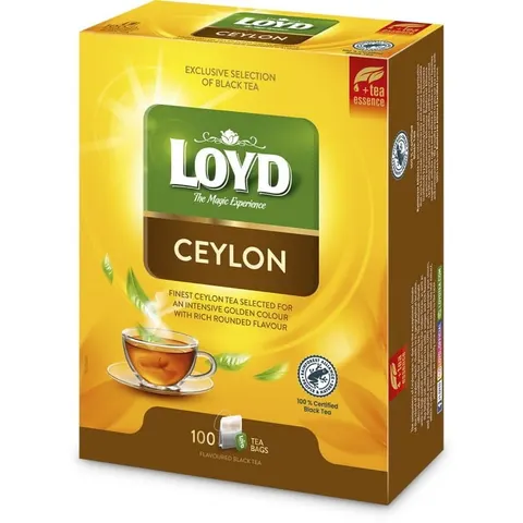 Herbata czarna w torebkach LOYD CEYLON