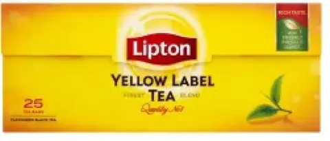 Herbata czarna LIPTON YELLOW LABEL 25szt.
