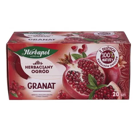 Herbata owocowa HERBAPOL HERBACIANY ogród granat
