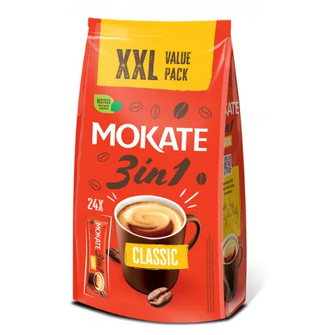 Kawa rozpuszczalna 24x17g MOKATE 3IN1 1szt.