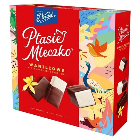 Ptasie mleczko 340g WEDEL waniliowe