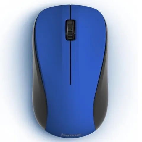 Hama Mysz bezprzewodowa MW-300 V2 Niebieska