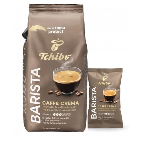 Kawa ziarnista Tchibo Barista Caffe Crema 1kg