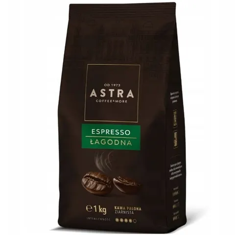 Kawa ziarnista 1,0kg ASTRA łagodna ESPRESSO