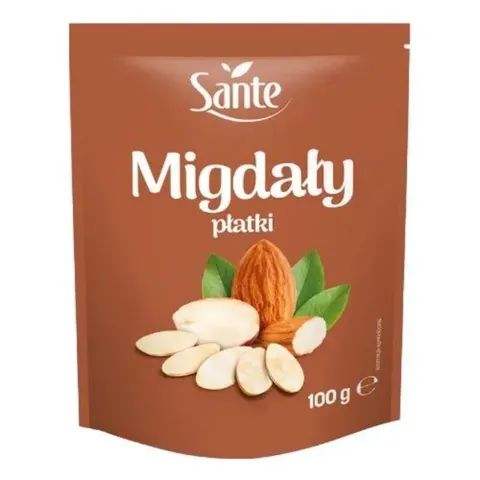 Bakalie migdały płatki 100g SANTE