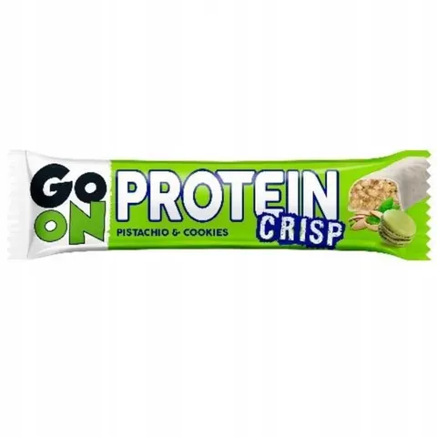 Baton proteinowy 45g GO ON CRISP pistacja