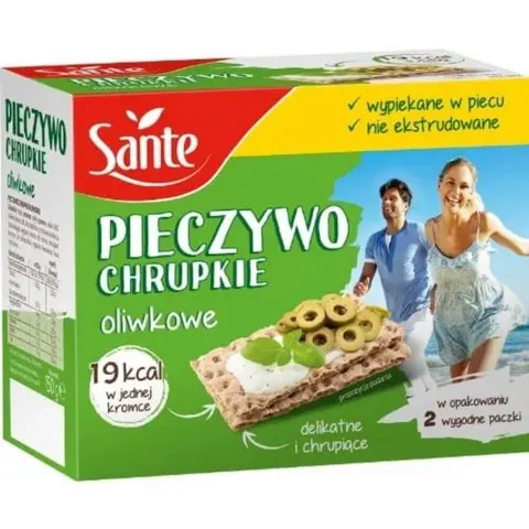 Pieczywo chrupkie 150g SANTE oliwkowe
