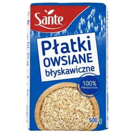 Płatki owsiane 500g SANTE błyskawiczne