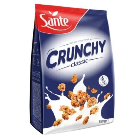 Płatki śniadaniowe 350g SANTE crunchy clasic klasyczne