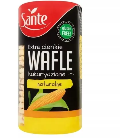 Wafle kukurydziane 120g SANTE extra cienkie