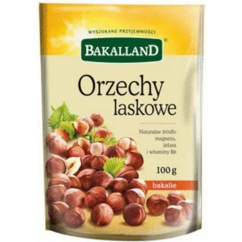 Bakalie orzechy laskowe 100g BAKALLAND