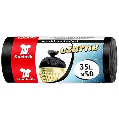 Worki na śmieci AKU Kuchcik 35 l - 50 sztuk / extramocne