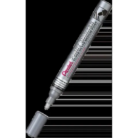 Marker olejowy PENTEL FINE MSP5 srebrny 1szt.