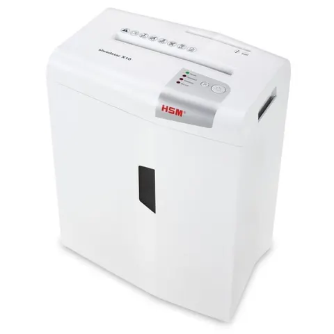 Niszczarka HSM ShredStar X10 scinki 4,5x30mm P-4 + osobny mech. tnący CD