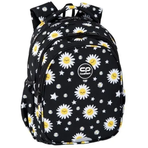 Plecak szkolny kl 1-3 CoolPack Jerry Daisy Black Stokrotka