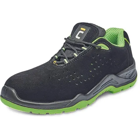 Buty/półbuty ochronne cerva HALWILL MF ESD S1P SRC rozmiar 39 czarne