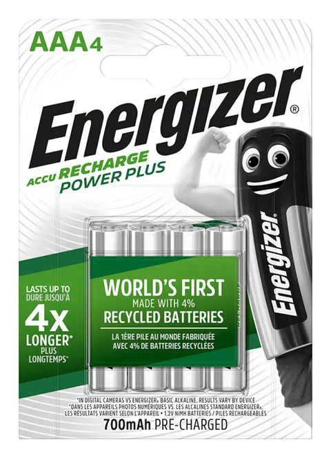 Akumulator Energizer R3 AAA 700mAh 4szt Recharge Power Plus