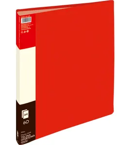 Album ofertowy A4 Grand 60 koszulek czerwony