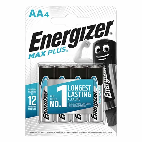 Baterie alkaiczne Energizer Max Plus AA LR6 4 szt.