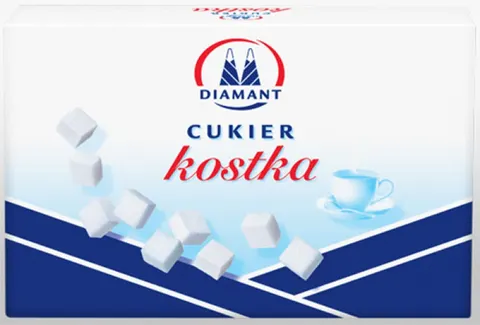 Cukier Diamant biały w kostkach 1 kg