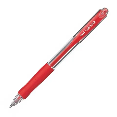Długopis automatyczny UNI SN-100 czerwony