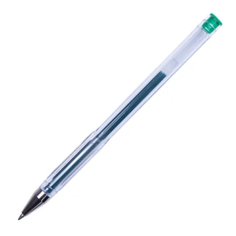 Długopis żelowy Office Products Classic 0,5 mm zielony
