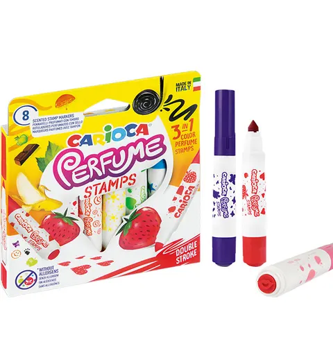 Flamastry zapachowe Carioca Perfume Stemple 8 szt.