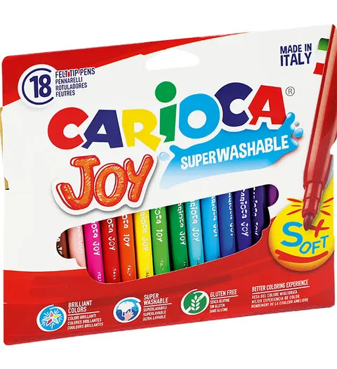 Flamastry Carioca Joy 18 szt.
