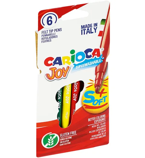Flamastry Carioca Joy 6 szt.