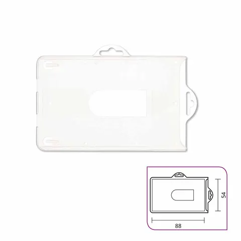 Identyfikator Holder typ K karta - opk 50szt