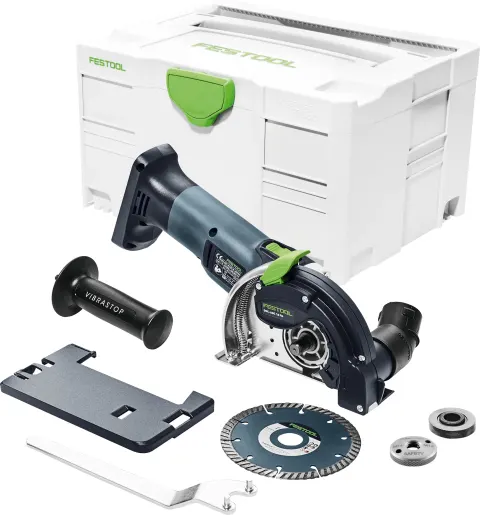 Festool akumulatorowy system cięcia z osprzętem diamentowym DSC-AGC 18-125 FH Li EB-Basic 575759