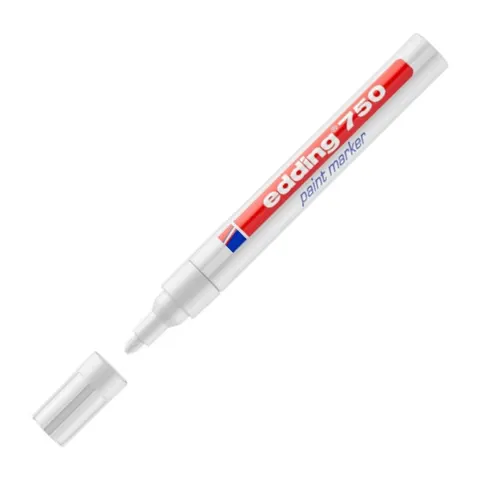 Marker olejowy Edding 750 biały