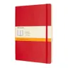 Notes Moleskine Classic XL 19 x 25 cm w linie miękka oprawa 192 strony czerwony