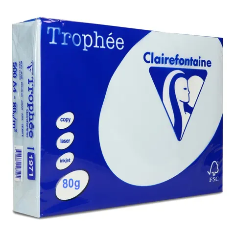 Papier kolorowy pastelowy Trophee A4 80 g gołębi 500 ark