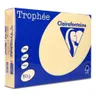 Papier kolorowy pastelowy Trophee A4 80 g kremowy 500 ark