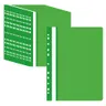 Skoroszyt oczkowy A4 OFFICE PRODUCTS plastikowy kol. zielony miękki 21104121-02