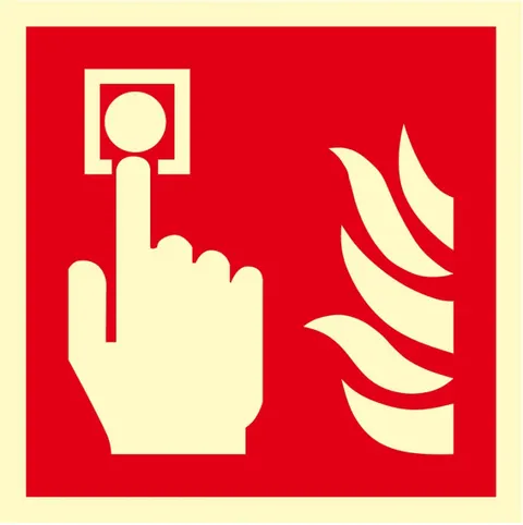 Znak TDC: Alarm pożarowy