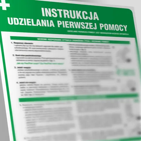 Znak TDC: Instrukcja udzielania pierwszej pomocy