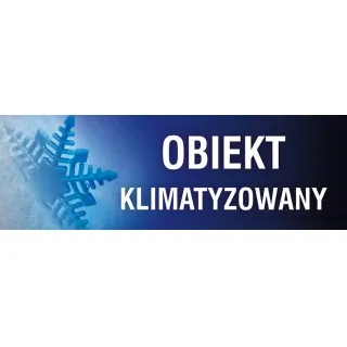 Znak TDC: Obiekt klimatyzowany