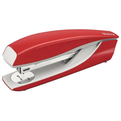 Zszywacz Leitz 5504 Nexxt duży metalowy 40 kartek czerwony
