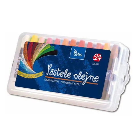 Pastele olejne Tetis 24 kolory