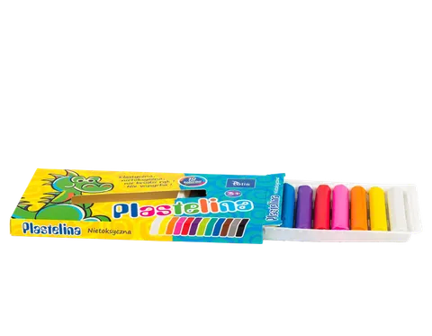 Plastelina Tetis 12 kolorów 15g