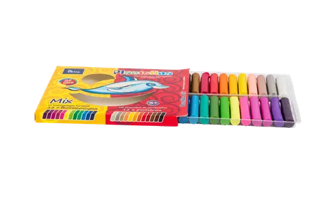 Plastelina Tetis 24 kolory 15g