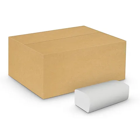 Ręczniki składane ZZ Velvet Professional 21 x 23 cm białe 3000 listków