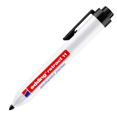 Marker permanentny automatyczny e-11 Edding, 1,5-3mm, czarny