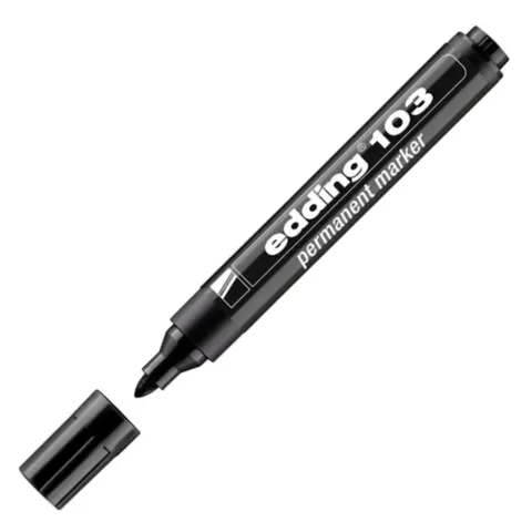 Marker permanentny Edding e-103 czarny