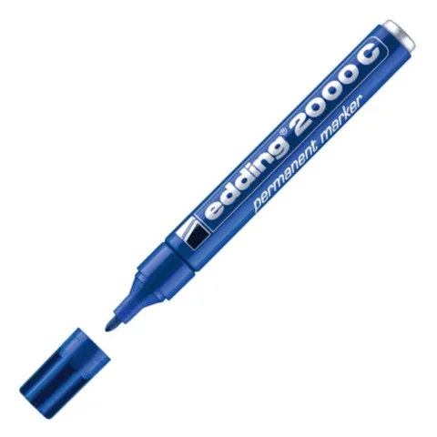 Marker permanentny Edding 2000c niebieski