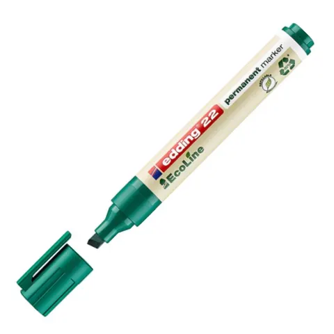 Marker permanentny 22 Edding ecoline zielony