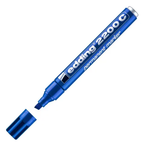 Marker permanentny Edding 2200c niebieski