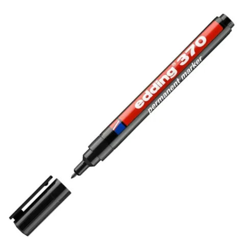 Marker permanentny Edding 370 1mm czarny